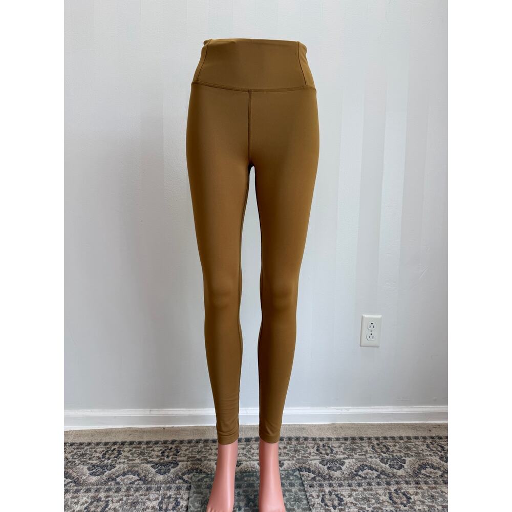 GIRLFRIEND COLLECTIVE Compressive Golden Brown Women’s Leggings Sz M